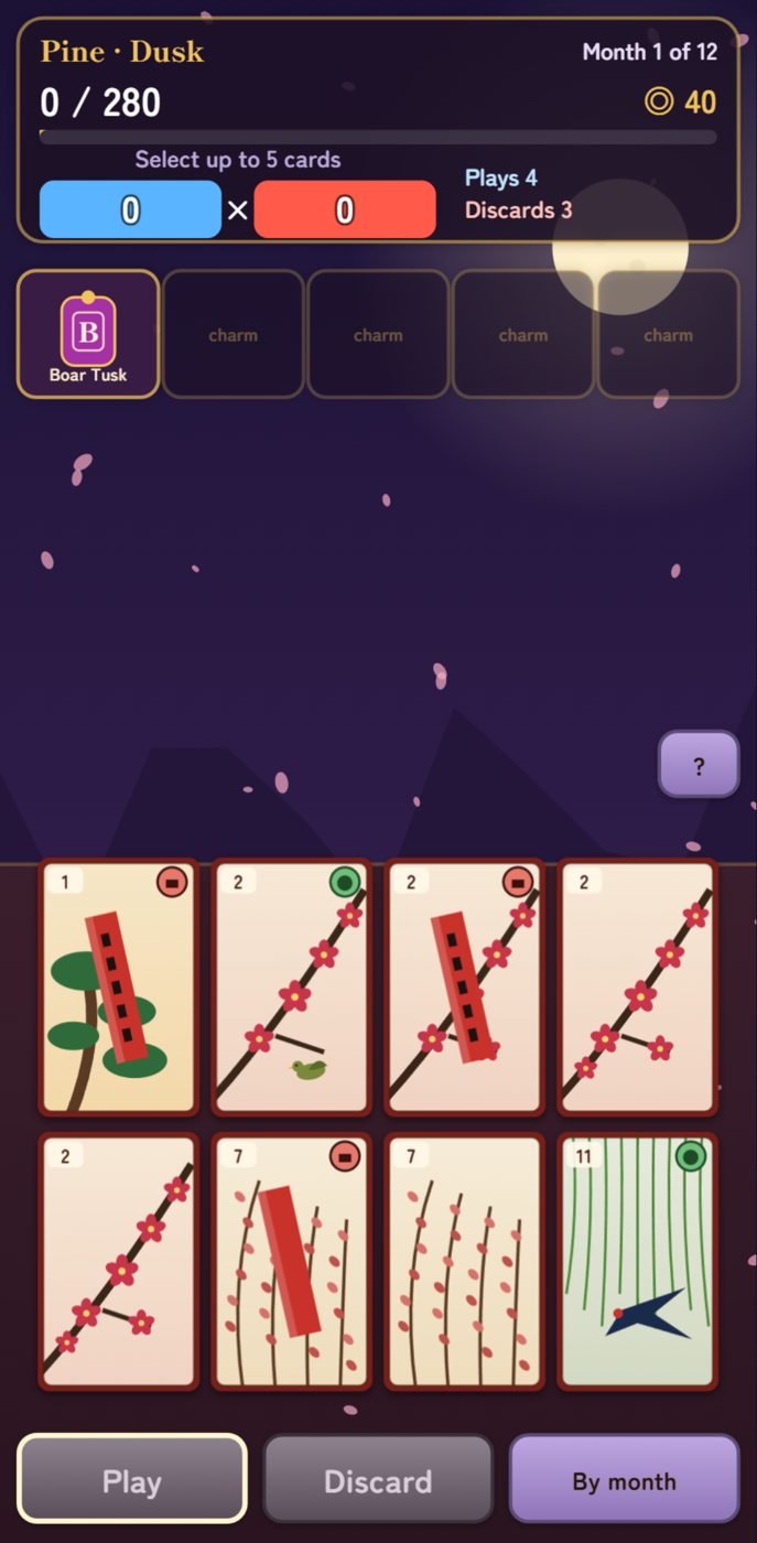 Playing on a phone