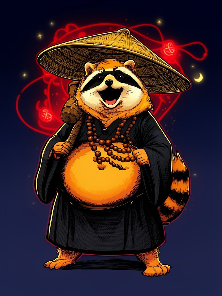 Gonta the tanuki monk