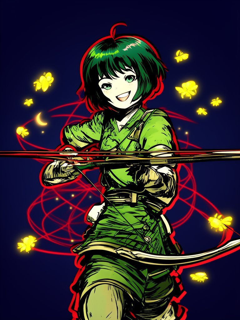 Hotaru the firefly archer